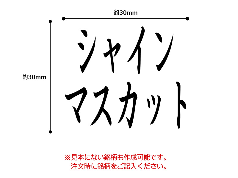 シャチハタ 角型印 